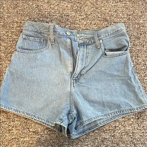 Levi's Light Blue Jean Shorts for Women